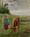 cowherd pontoise 1882 Camille Pissarro